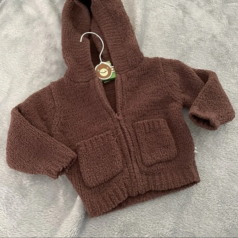 𝅺babystyle Brown Jackets (2) 0-6 Months and 6-12 Months